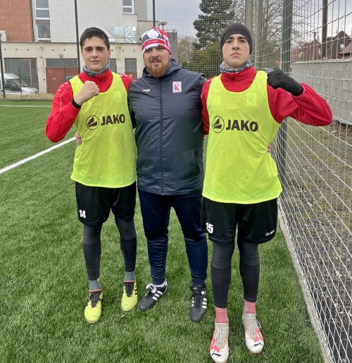 soustředění mladšího dorostu a starších žáků FK Jaroměř v Brandýse nad Labem, 21.2.2024, foto: Realizační tým MD a SŽ