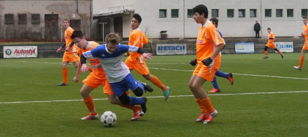 MFK Trutnov U15 - FK Jaroměř MD 1.3.2014, foto: Václav Mlejnek