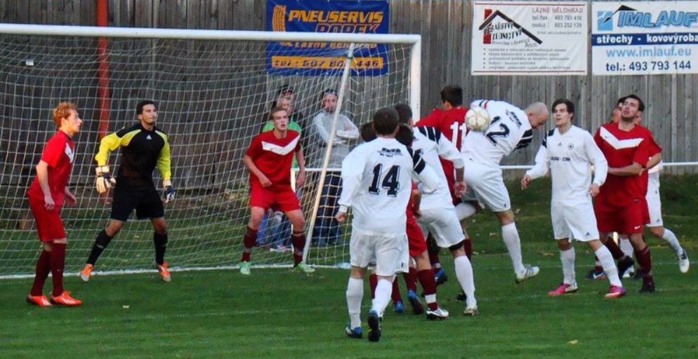 FK Lázně Bělohrad - FK Jaroměř 29.9.2013, foto: web FK Lázně Bělohrad