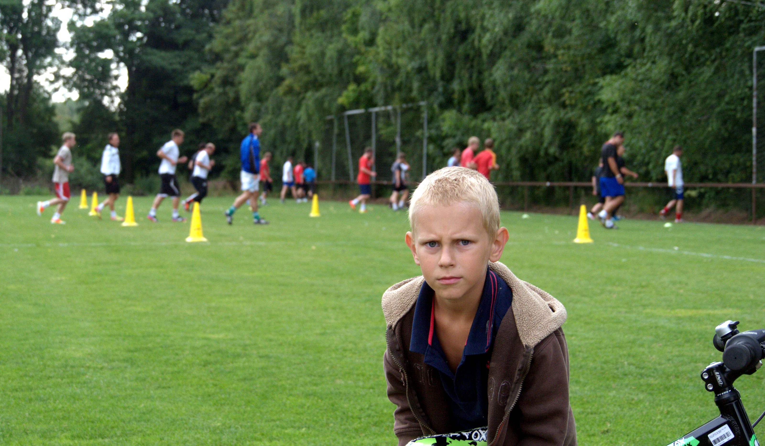 První trénink 2013