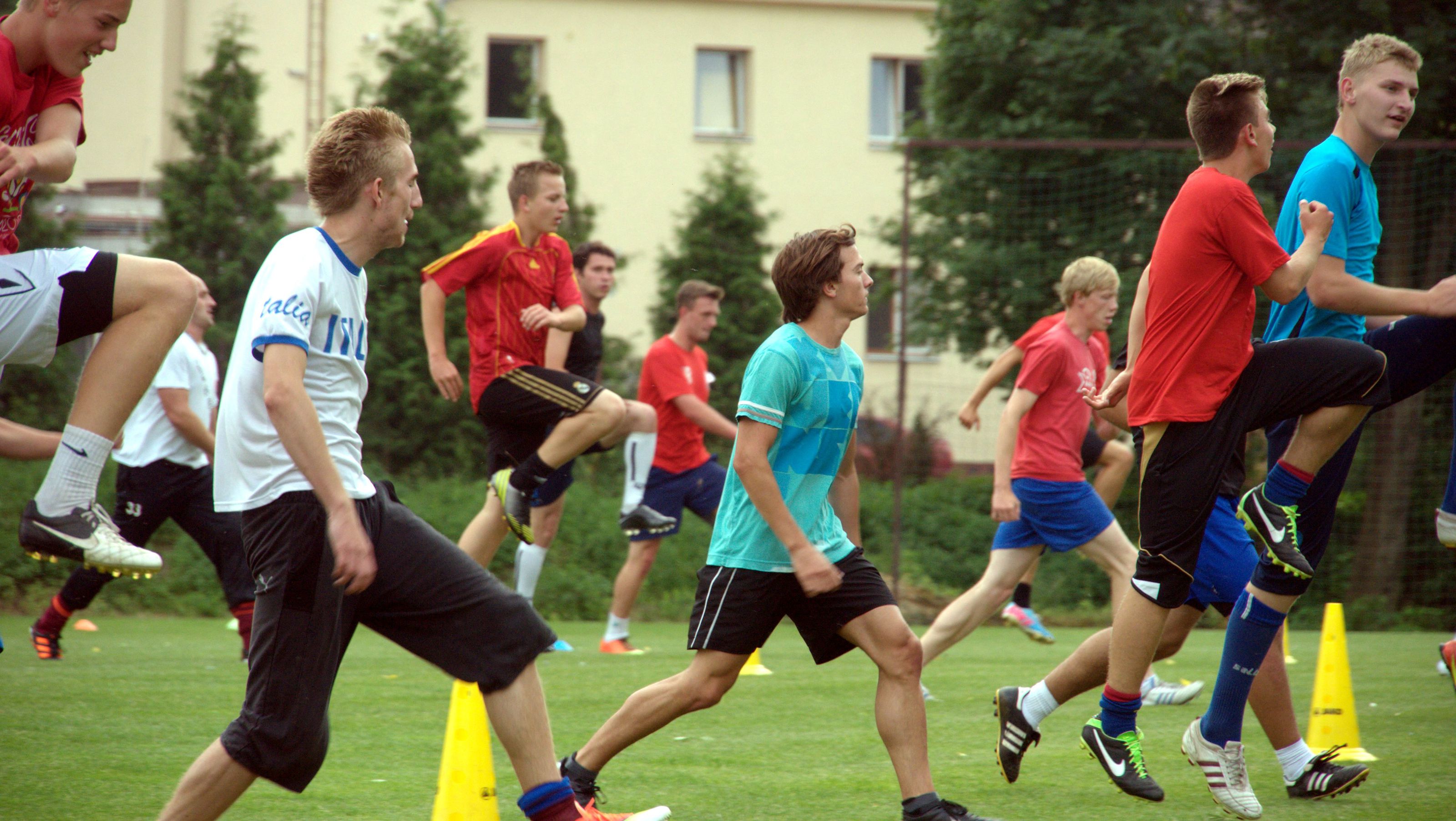 První trénink 2013