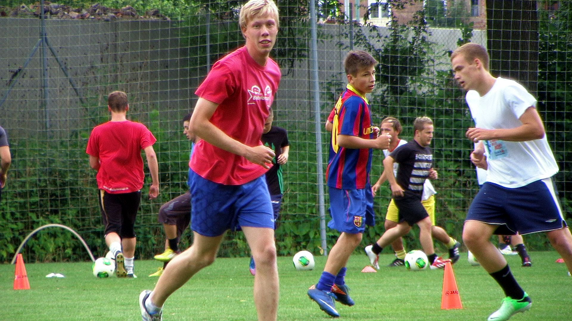 První trénink 2013